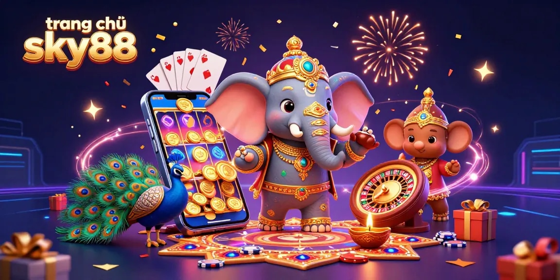 Experience excitement at trang chủ sky88 with games, colorful visuals, and fun elements!
