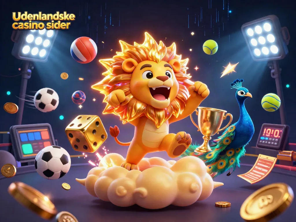 Experience thrilling odds with udenlandske casino sider as vibrant 3D characters and dynamic sports elements collide.