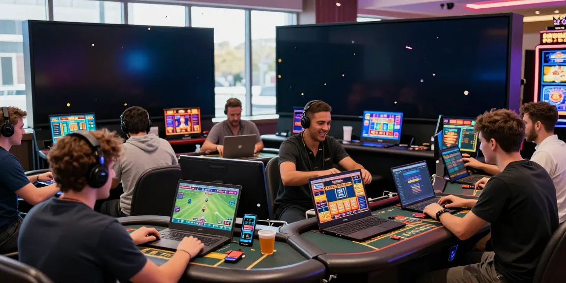 Engaging gaming atmosphere at https://red88.limited/ with players enjoying diverse online casino games.
