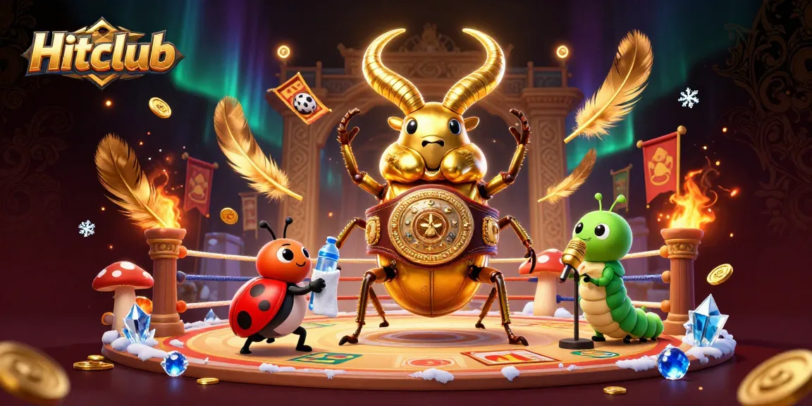 Engage in thrilling sports betting at Hitclub with dynamic 3D illustration of a boxing match.