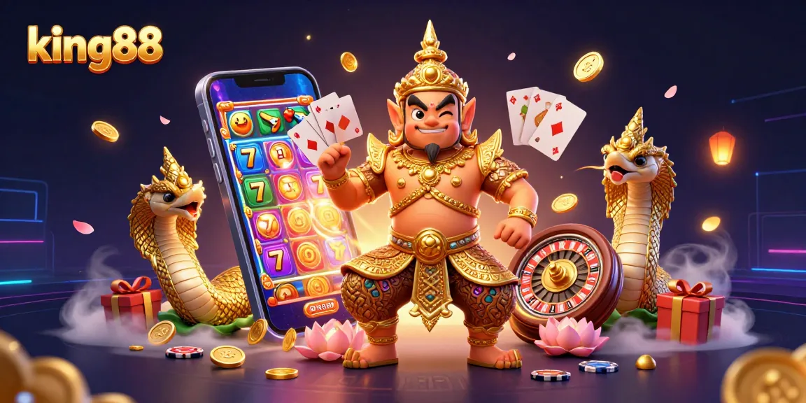 Experience thrilling moments at king88 with dynamic slot games and vibrant casino elements.