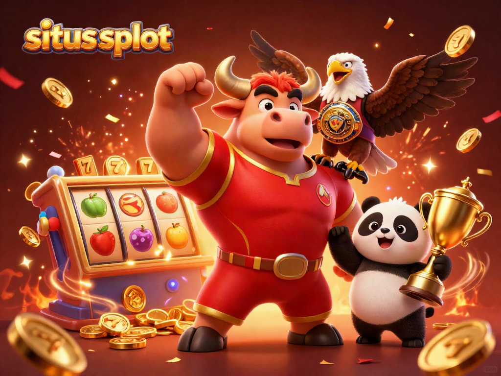 Experience the excitement of situs slot with dynamic characters and vibrant casino elements.
