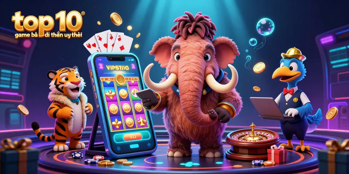 Experience the thrill of gaming with the top 10 game bài đổi thưởng uy tín featuring dynamic characters in an exciting casino scene.