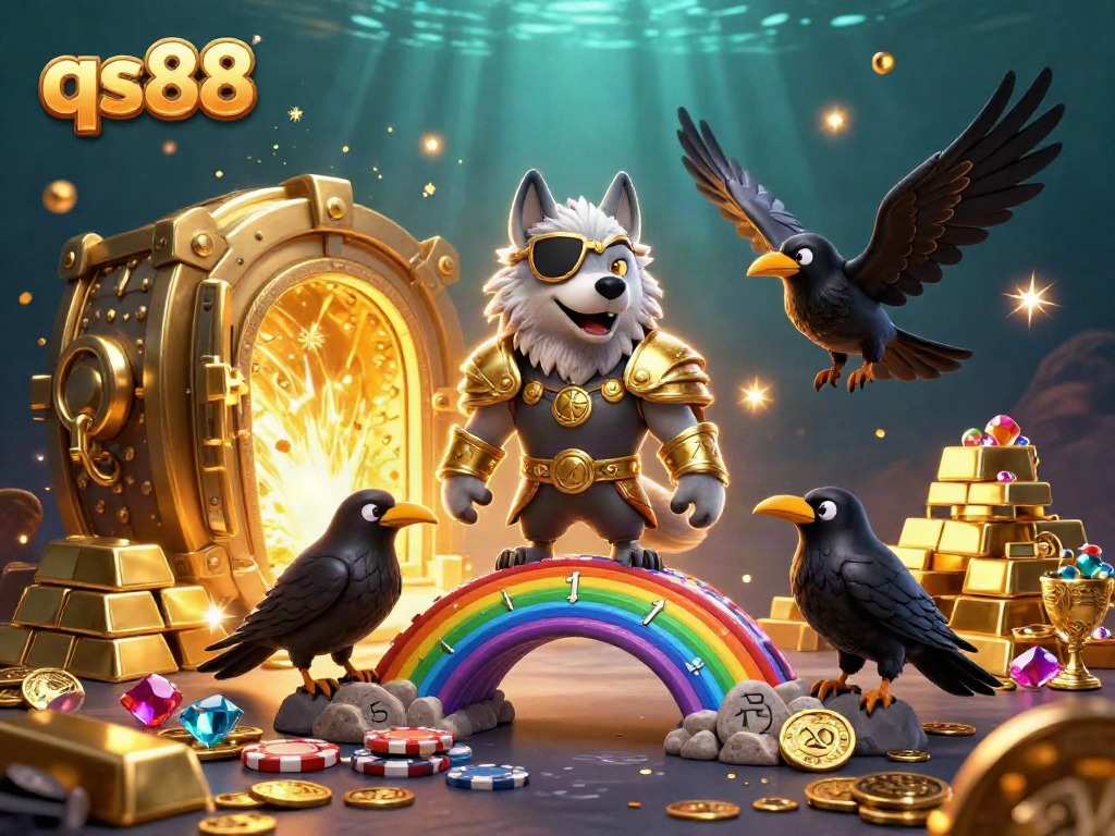 Experience the excitement of qs88 with a dynamic Norse-themed casino adventure featuring Odin and treasures.