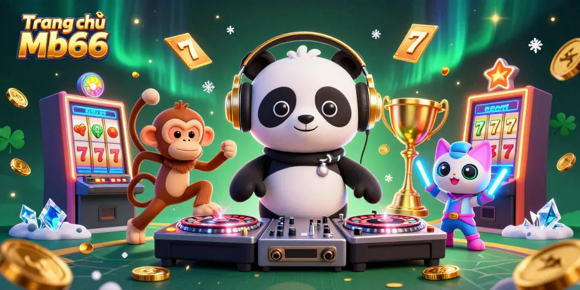 Engage with vibrant gaming elements in Trang chủ Mb66, showcasing a lively casino scene.