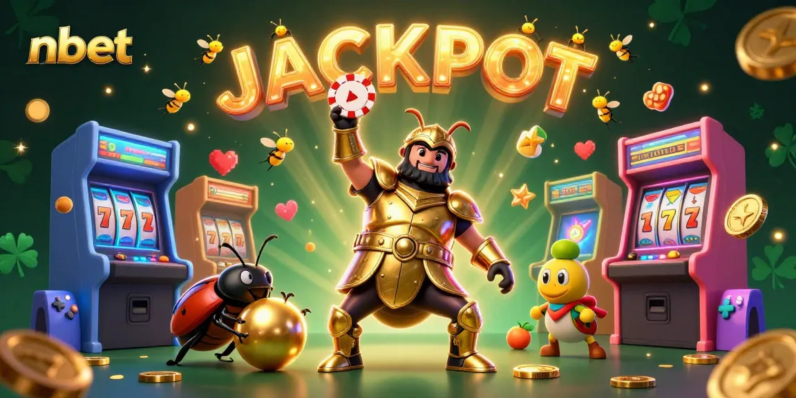 Enjoy the thrilling nbet jackpot experience with a vibrant illustration of casino excitement.