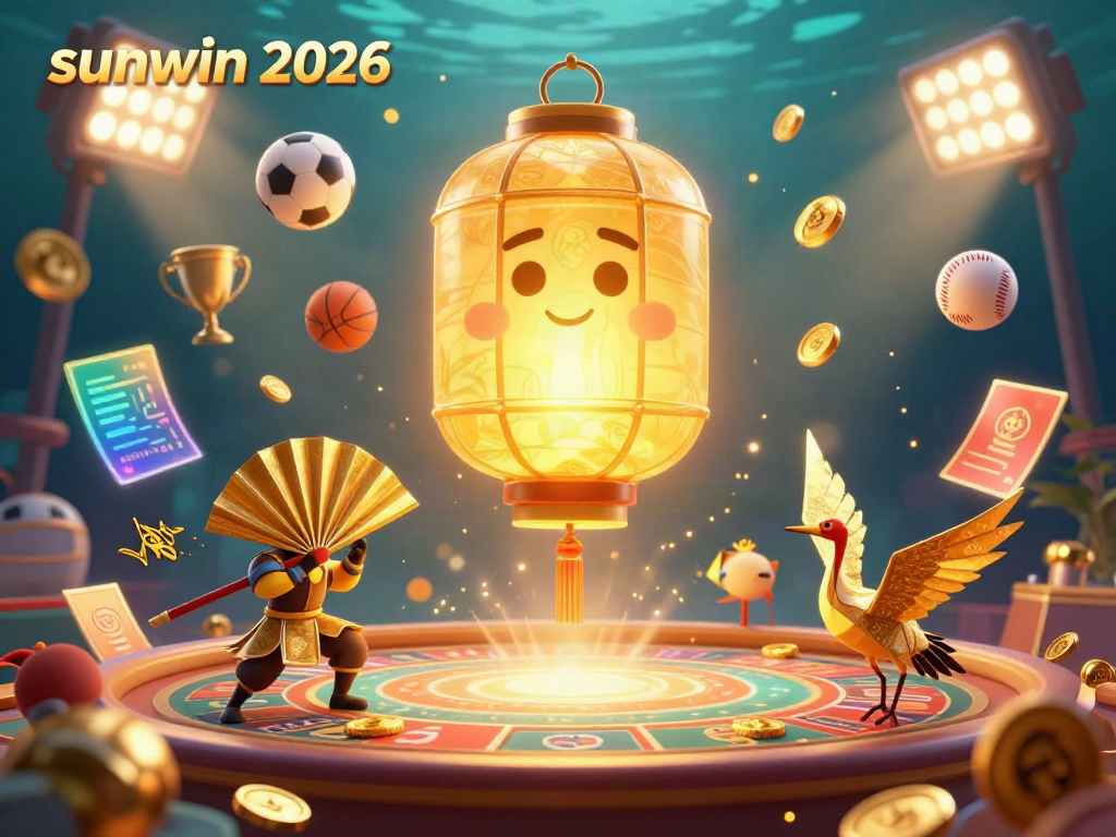 Engage in gaming action with sunwin 2026, featuring vibrant characters and dynamic casino elements for lively entertainment.