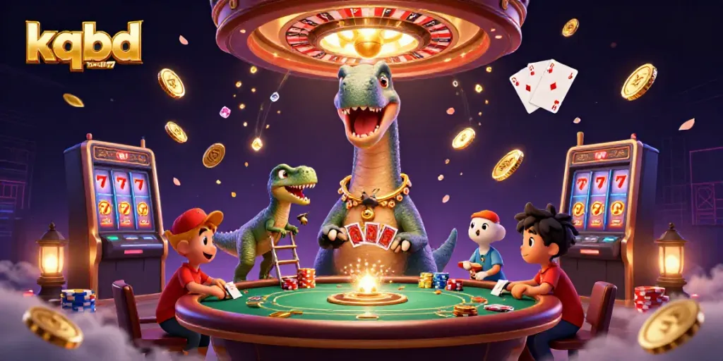 Engage with kqbd truc tuyen m7 in a 3D cartoon scene full of casino excitement and action.
