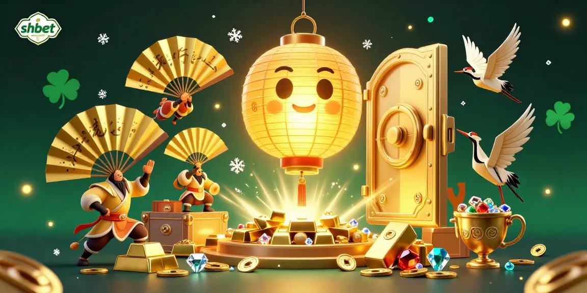 Experience the thrill of gaming at shbet with vibrant visuals of lucky symbols and treasures.