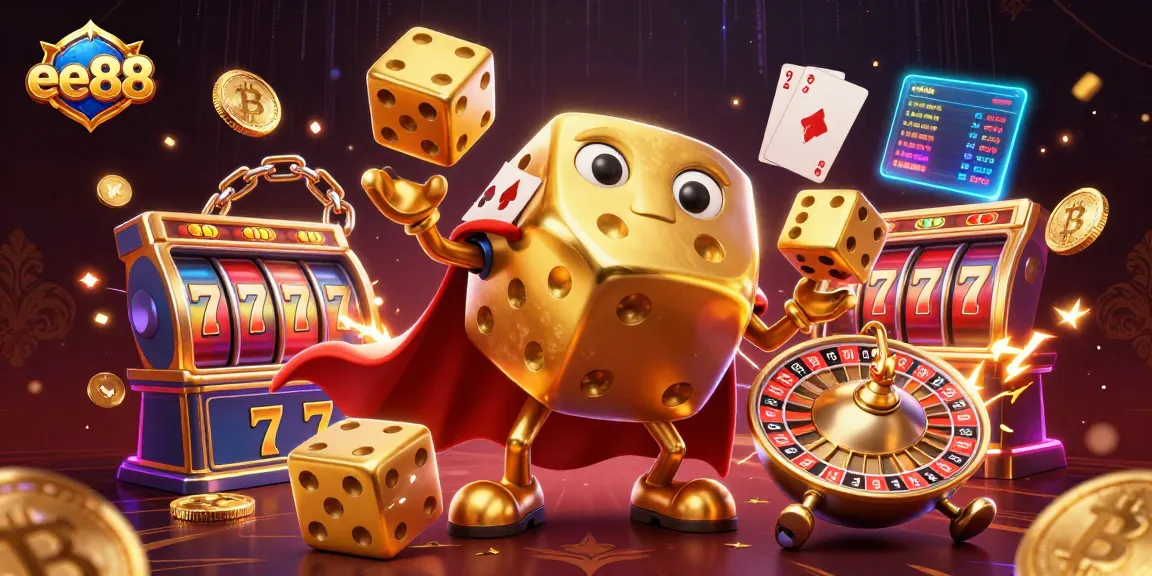 Experience thrilling gaming with ee88, showcasing vibrant slots and engaging casino elements.