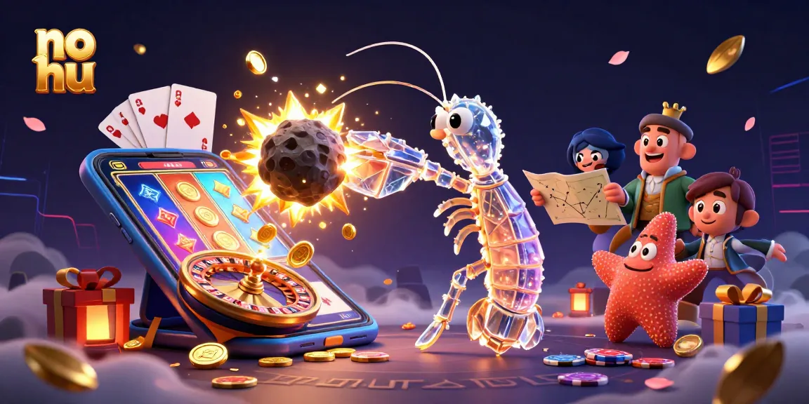 Experience thrilling gameplay with no hu alongside samurai mantis shrimp and slot game action.