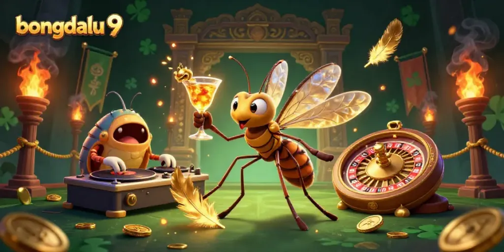 Experience thrilling gameplay with bongdalu 9, featuring dynamic casino elements and vibrant characters.